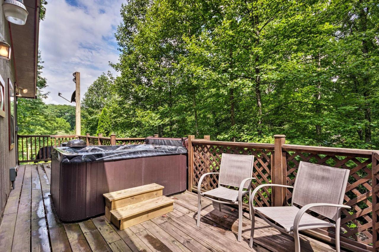 Bryson City Cabin In Smoky Mountains With Hot Tub! Eksteriør billede