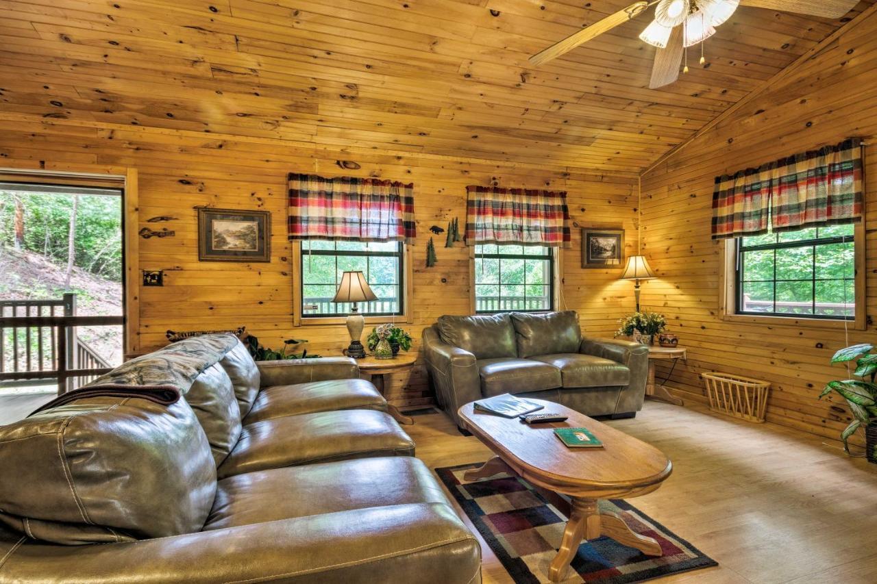 Bryson City Cabin In Smoky Mountains With Hot Tub! Eksteriør billede