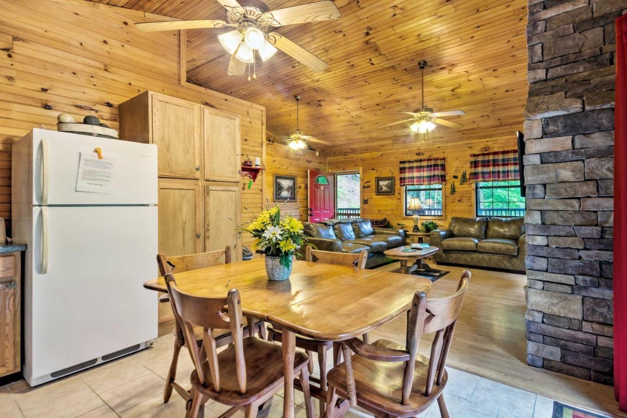 Bryson City Cabin In Smoky Mountains With Hot Tub! Eksteriør billede